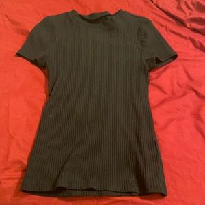 Ribed black shirt